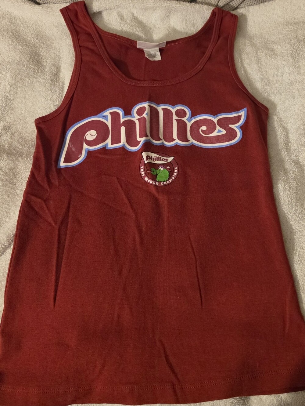 Cooperstown Phillies Tank Top Juniors XL